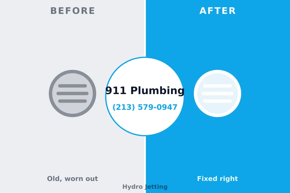 Before and after: plumbing repair Patrick AFB, FL